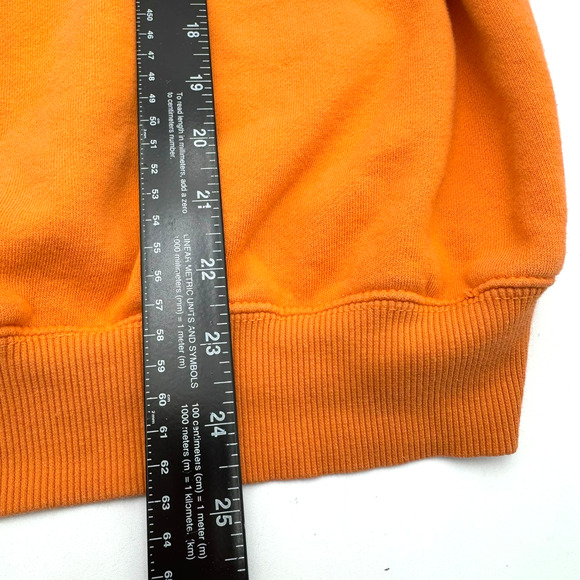 PACSUN Women's Large Orange Earth‎ Lover Ex-boyfriend Crew Neck Sweatshirt Cozy - Picture 9 of 10